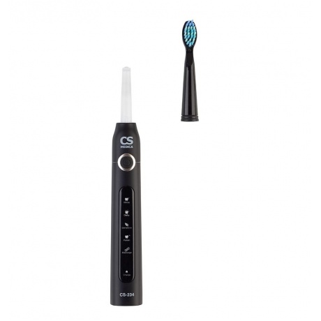 Электрическая звуковая зубная щетка CS Medica SonicMax CS-234 (черная) - фото 4