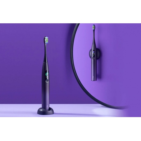 Зубная щетка электрическая Xiaomi Oclean X Pro Sonic Electric Toothbrush Purple - фото 6