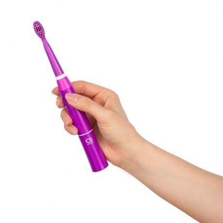 Электрическая зубная щетка CS Medica CS-999-F (фиолетовая) - фото 4