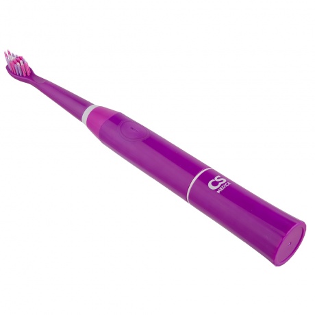 Электрическая зубная щетка CS Medica CS-999-F (фиолетовая) - фото 7