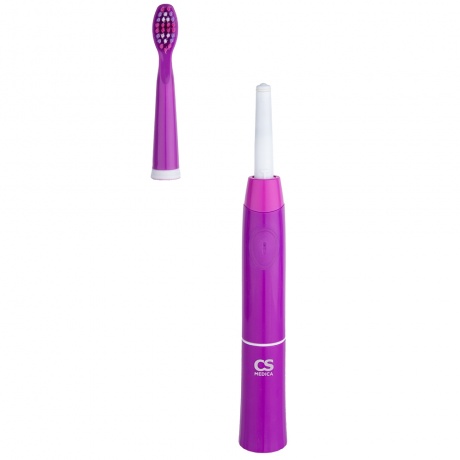 Электрическая зубная щетка CS Medica CS-999-F (фиолетовая) - фото 9