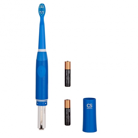 Электрическая зубная щетка CS Medica CS-999-H (синяя) - фото 10