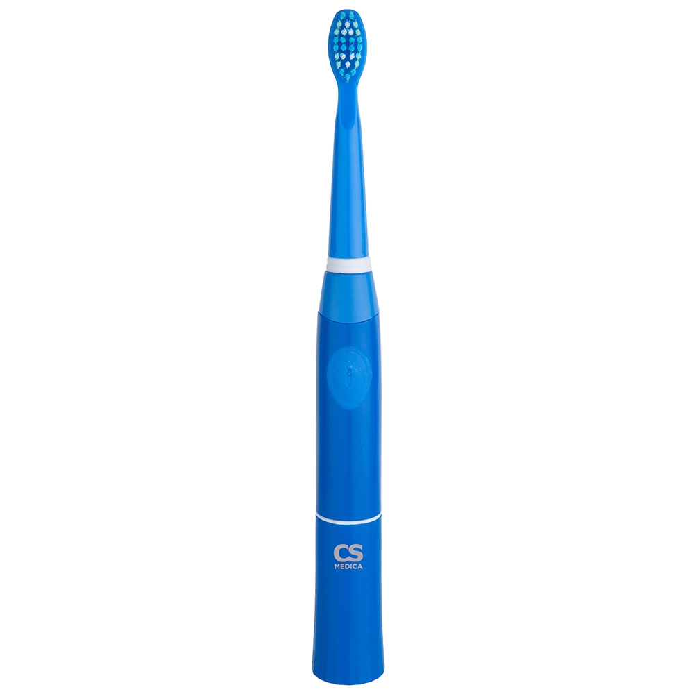 Электрическая зубная щетка CS Medica CS-999-H (синяя) электрическая звуковая зубная щетка cs medica sonicmax cs 167