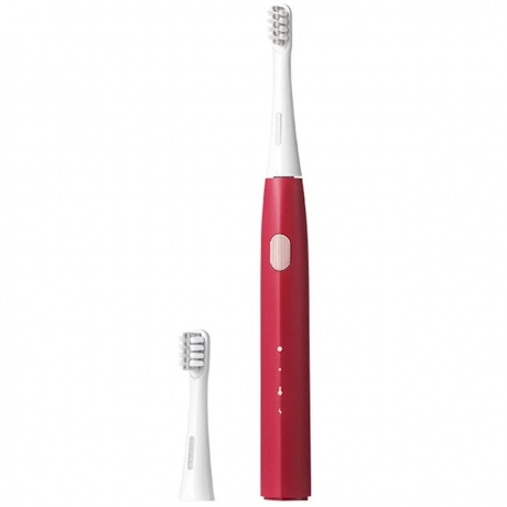 Звуковая электрическая зубная щетка DR.BEI Sonic Electric Toothbrush GY1 красная - фото 1