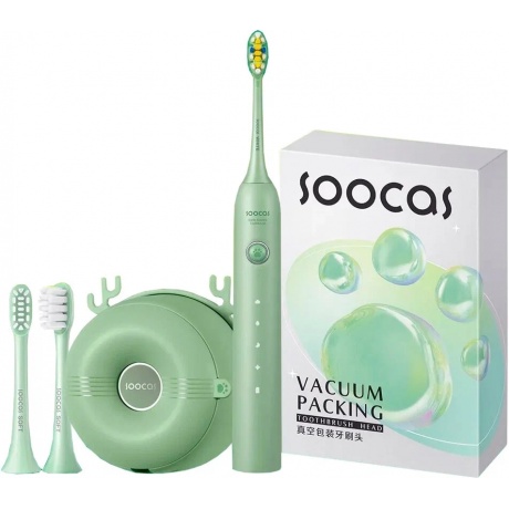 

Электрическая зубная щетка Soocas D3, Зеленая