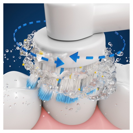 Электрическая зубная щетка Oral-B Vitality 100 Sensi Ultra Thin White в блистере - фото 7