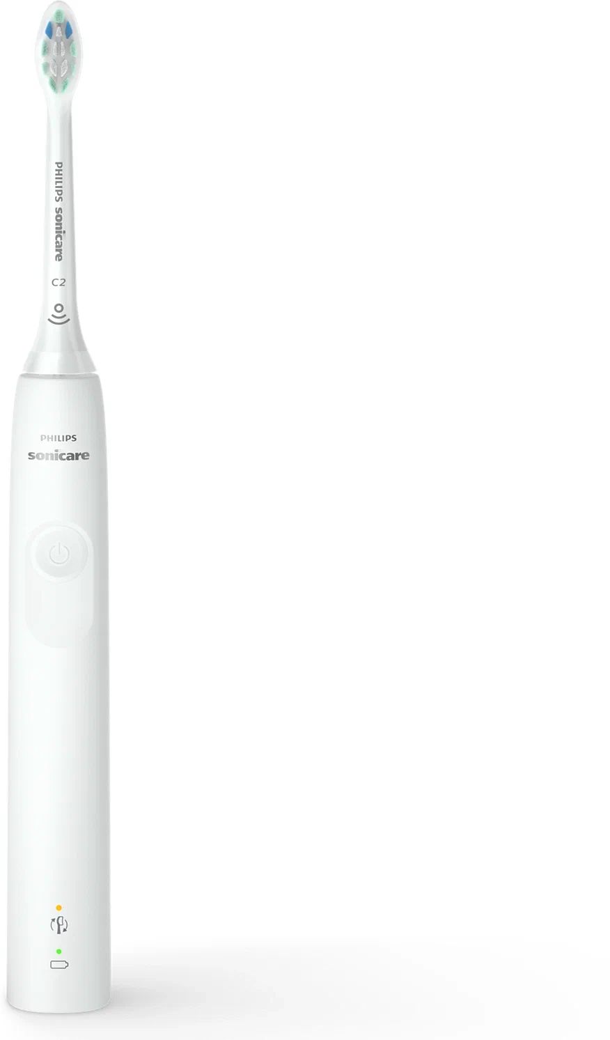 Электрическая зубная щётка Philips Sonicare 4100 Power HX3681/23 Цвет: белый 20 шт изогнутые межзубные щётки для чистки зубов