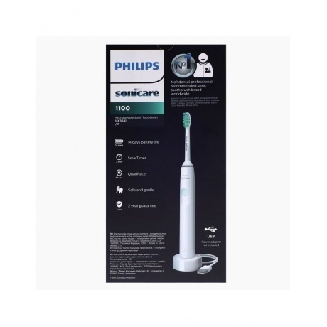 Электрическая зубная щетка Philips Sonicare HX3641/01 - фото 16