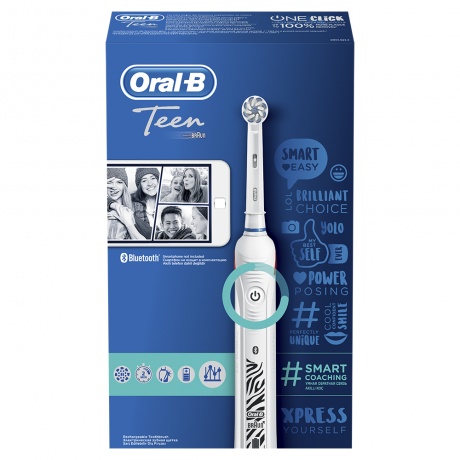 Электрическая зубная щетка Braun Toothbrush Smart 4 Teen Sensetive - фото 12
