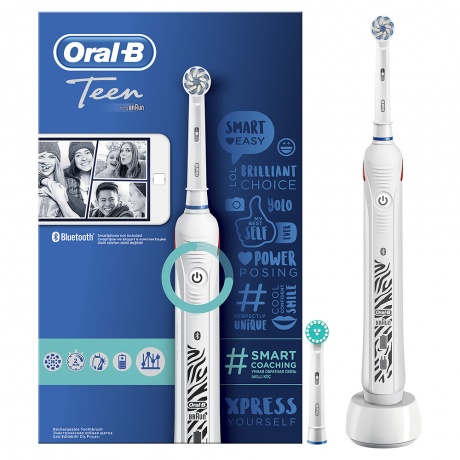 Электрическая зубная щетка Braun Toothbrush Smart 4 Teen Sensetive - фото 8