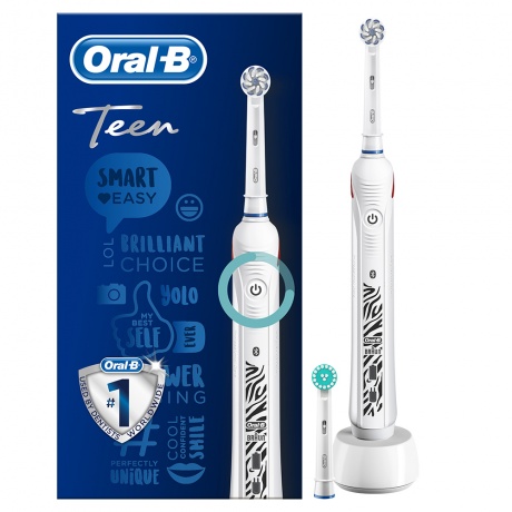 Электрическая зубная щетка Braun Toothbrush Smart 4 Teen Sensetive - фото 9