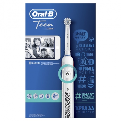 Электрическая зубная щетка Braun Toothbrush Smart 4 Teen Sensetive - фото 10