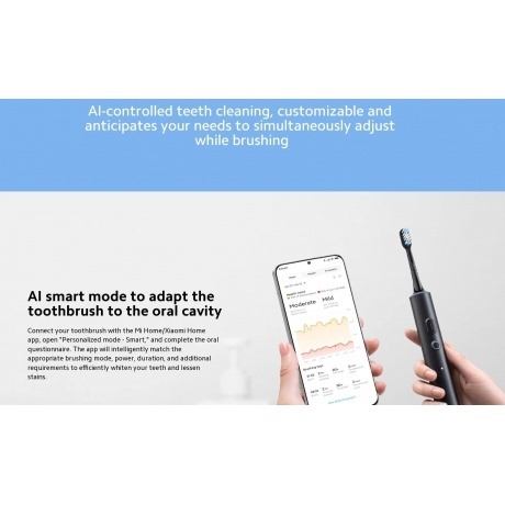 Электрическая зубная щетка Xiaomi Smart Electric Toothbrush T501 (белая) - фото 18