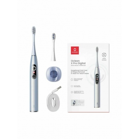

Электрическая зубная щетка Oclean X Pro Digital (Серебрянный)