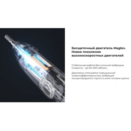 Электрическая зубная щетка Oclean X Pro Digital (Серебрянный) - фото 16