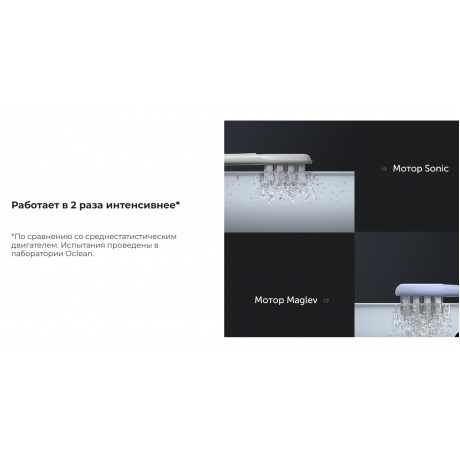 Электрическая зубная щетка Oclean X Pro Digital (Серебрянный) - фото 17