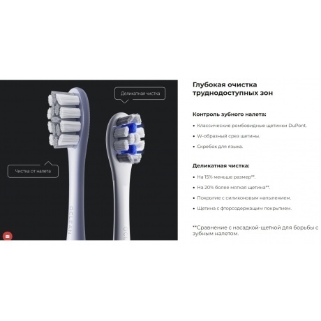 Электрическая зубная щетка Oclean X Pro Digital (Серебрянный) - фото 20