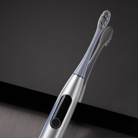 Электрическая зубная щетка Oclean X Pro Digital (Серебрянный) - фото 10