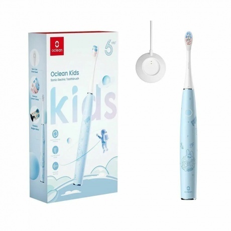 Электрическая зубная щетка Детская Oclean Kids (Голубой) - фото 13