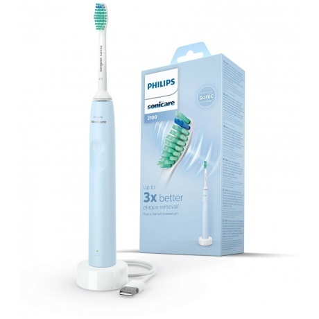 Электрическая зубная щетка Philips Sonicare HX3651/12 Series 2100 - фото 3
