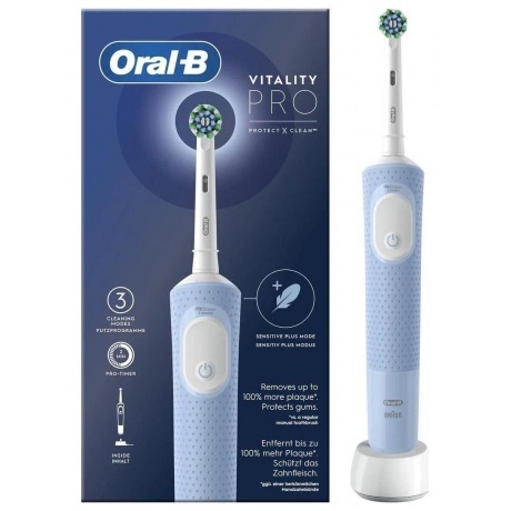 

Зубная щетка Braun Oral-B Vitality Pro D103 Box Blue (Голубой)