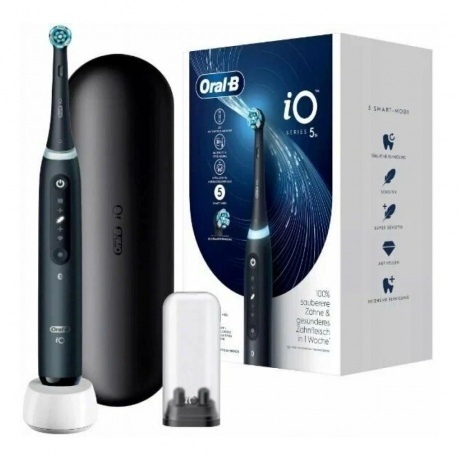 Зубная щетка Braun Oral-B iO Series 5 Black (Черный) (Россия)