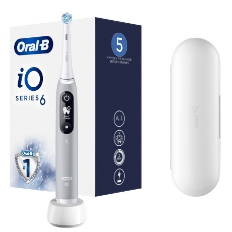 

Зубная щетка Braun Oral-B iO Series 6 Grey (Серый) (Россия)