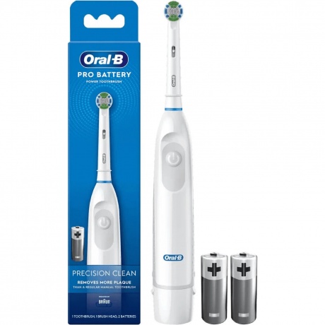 Электрическая зубная щетка Oral-B Precision Clean Pro Battery питание от батареек АА 1304₽