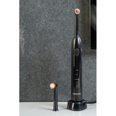 Щетка зубная электрическая GARLYN Smile Activecare black - фото 12