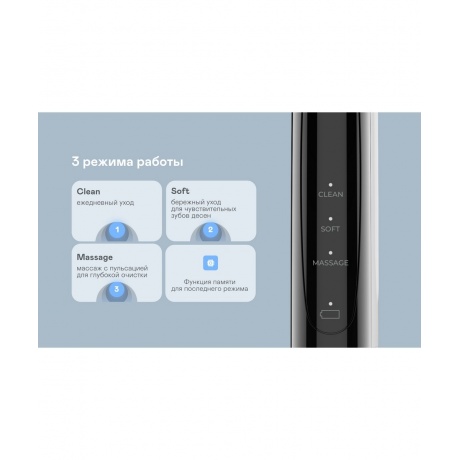 Щетка зубная электрическая GARLYN Smile Activecare black - фото 8