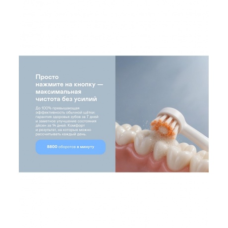 Щетка зубная электрическая GARLYN Smile Activecare white - фото 7