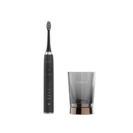 Щетка зубная электрическая GARLYN Smile Crystalcare black