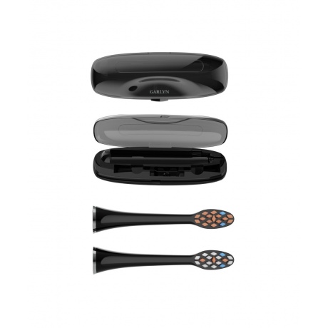 Щетка зубная электрическая GARLYN Smile Crystalcare black - фото 2