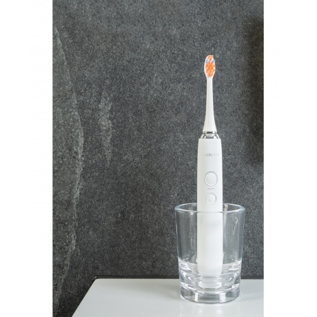 Щетка зубная электрическая GARLYN Smile Crystalcare white - фото 5