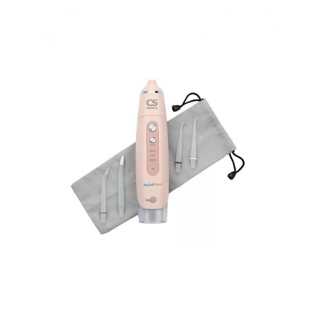 Ирригатор полости рта портативный CS Medica AquaPulsar CS-3 SoftPink(розовый)(НДС 20%) - фото 3