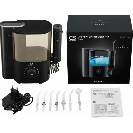 Ирригатор полости рта CS Medica AquaPulsar CS-4 IMPULSE Black (черный) - фото 8