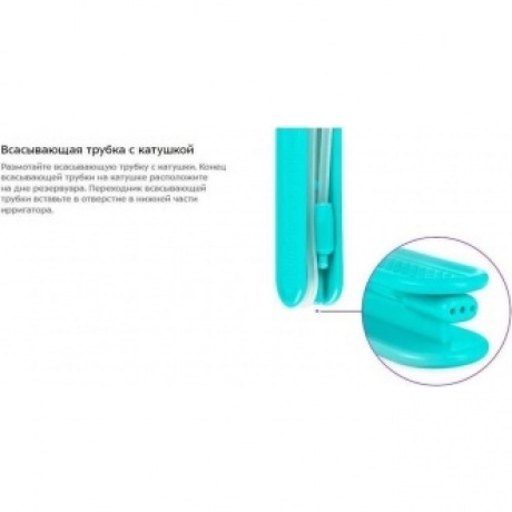 Ирригатор Kitfort КТ-2957-3 бело-бирюзовый - фото 13