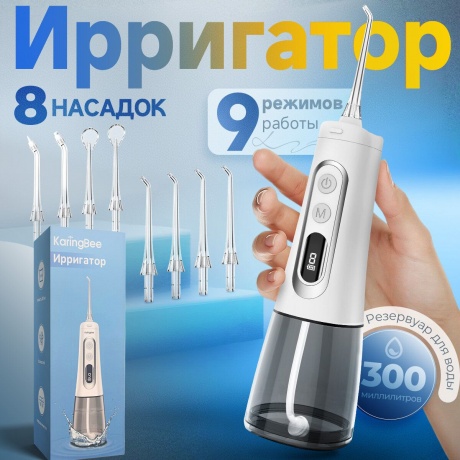 Ирригатор KaringBee 139 Plus White - фото 2