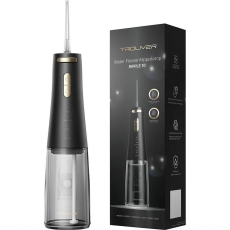 Ирригатор Trouver Ripple 10 Black (AWF14A) - фото 7