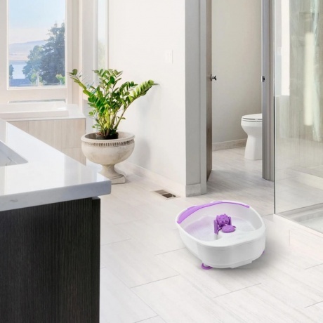 Гидромассажная ванночка для ног Maxwell MW-2451(PK) - фото 8