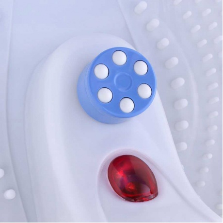 Гидромассажная ванночка для ног Starwind SFM 4230 90Вт белый/голубой - фото 7