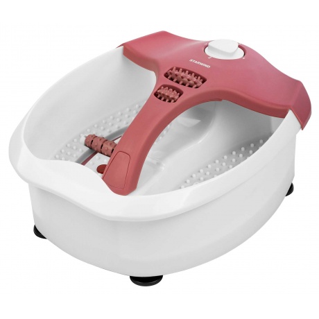 Гидромассажная ванночка для ног Starwind SFM5570 80Вт белый/розовый - фото 5