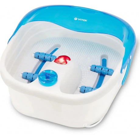Гидромассажная ванночка Vitek VT-1798 белый/синий - фото 1