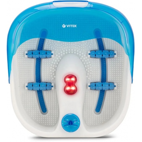 Гидромассажная ванночка Vitek VT-1798 белый/синий - фото 2