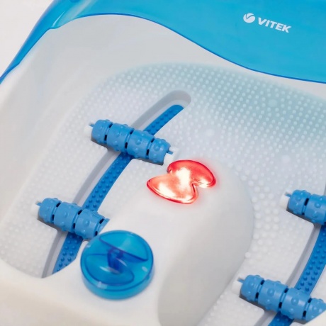 Гидромассажная ванночка Vitek VT-1798 белый/синий - фото 4
