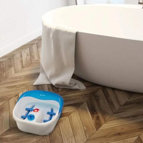 Гидромассажная ванночка Vitek VT-1798 белый/синий - фото 6