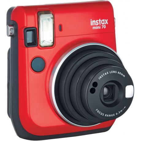Фотокамера моментальной печати Fujifilm Instax Mini 70 Red - фото 2