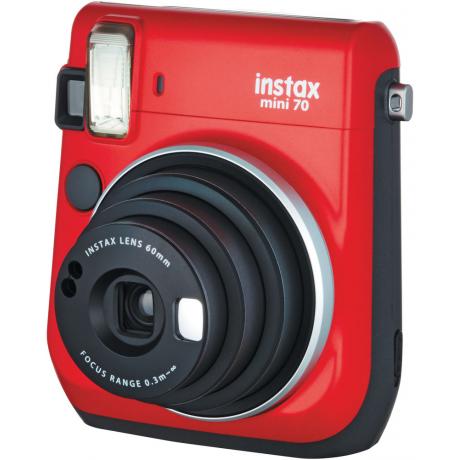 Фотокамера моментальной печати Fujifilm Instax Mini 70 Red - фото 3