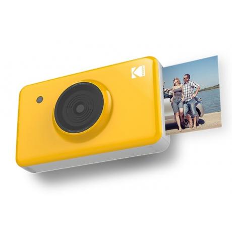Фотокамера моментальной печати Kodak Mini Shot Yellow - фото 1