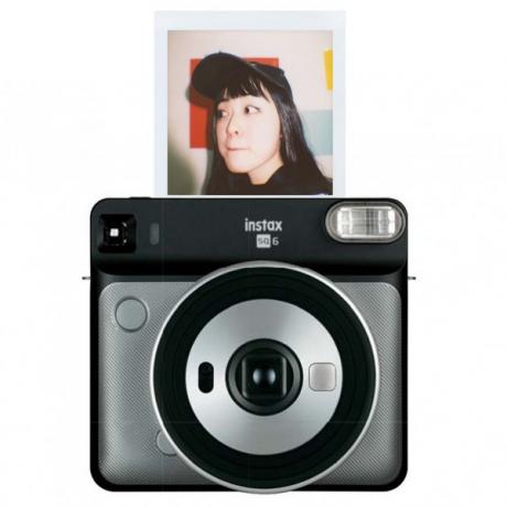 Фотокамера моментальной печати Fujifilm Instax SQUARE SQ 6 Gray - фото 7